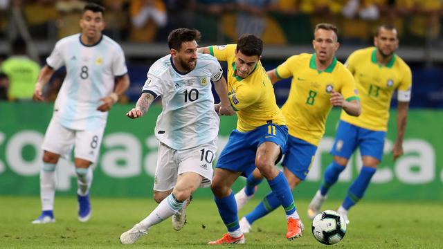 Brasil Berhasil Menahan Lionel Messi